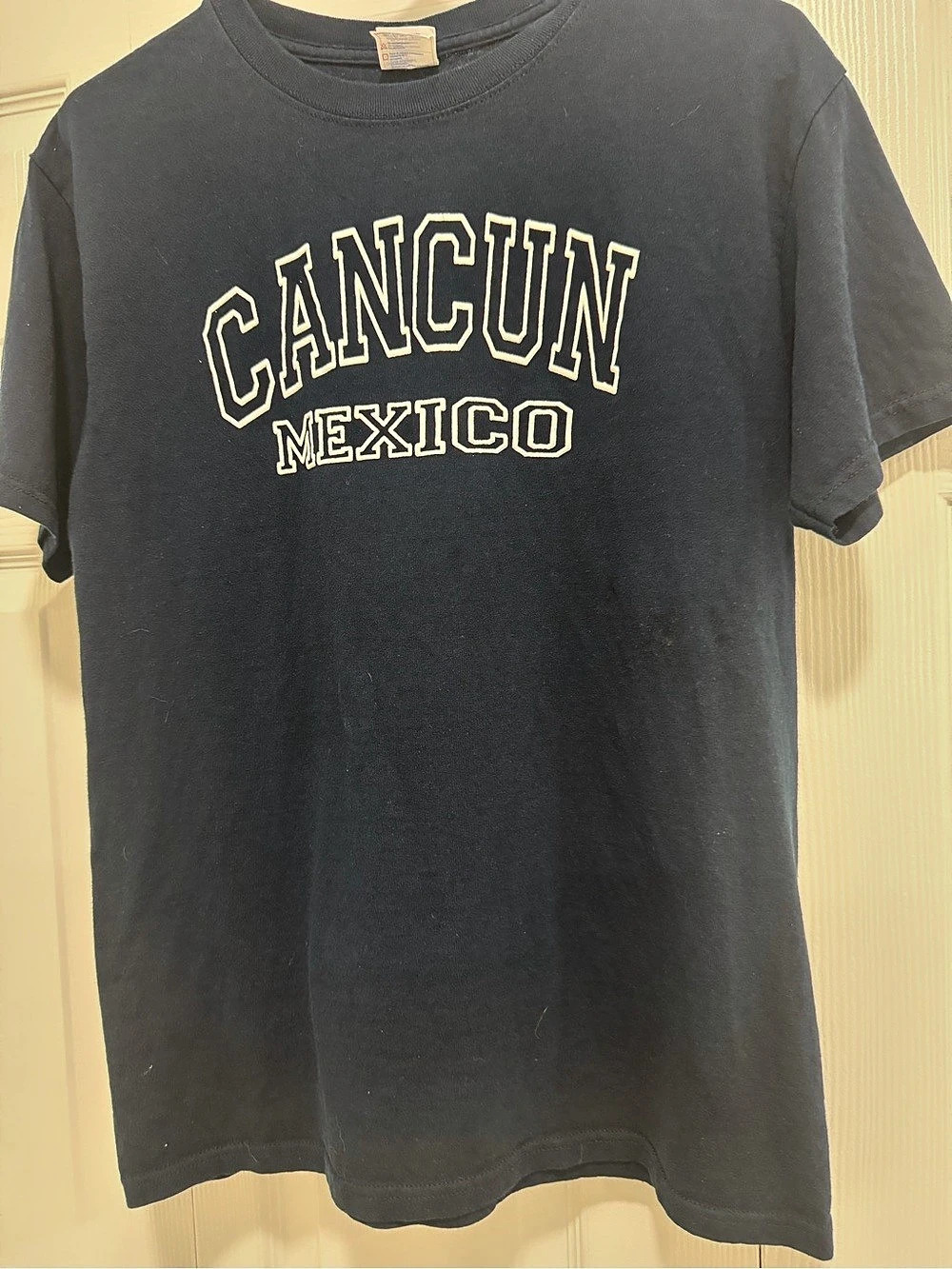 Yazbek Cancun Mexico Graphic Tee Cotton Size Medium